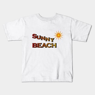 Sunny Beach - Sidni Kids T-Shirt